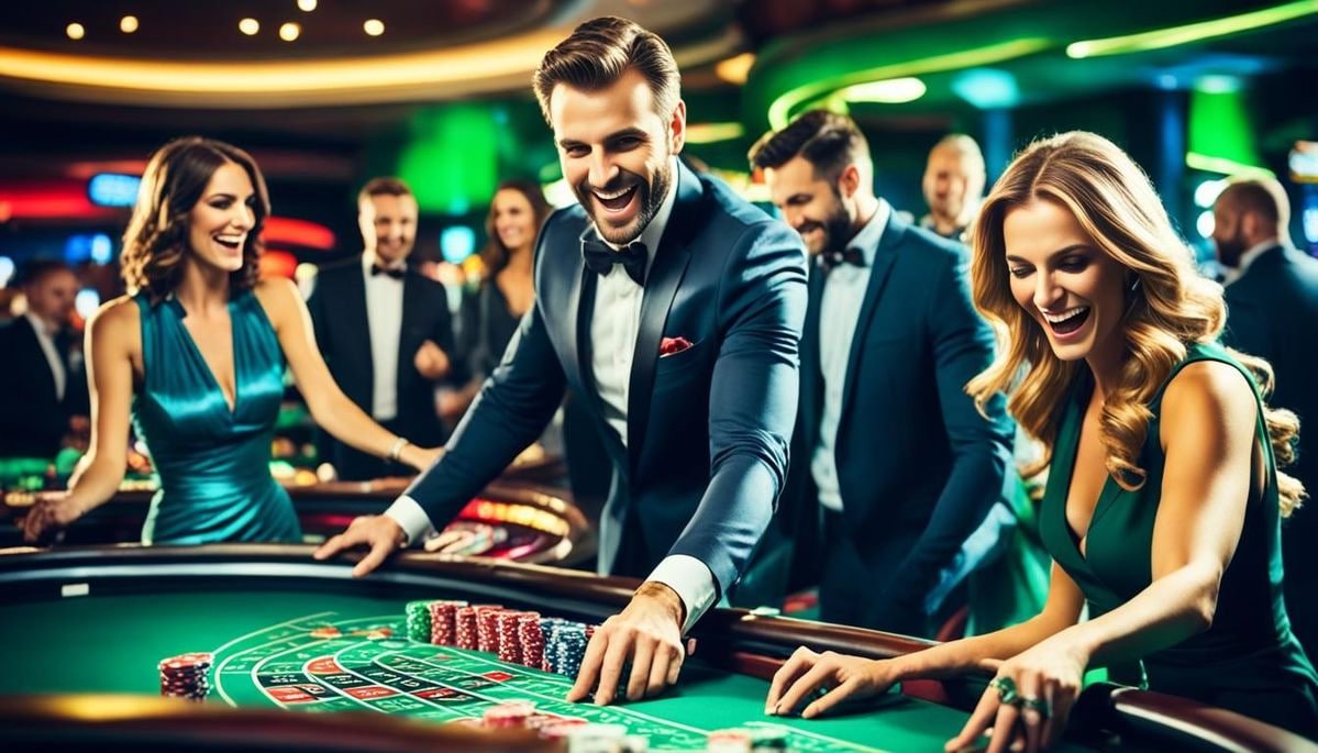 77jll live casino dealer streaming baccarat table game in real time
